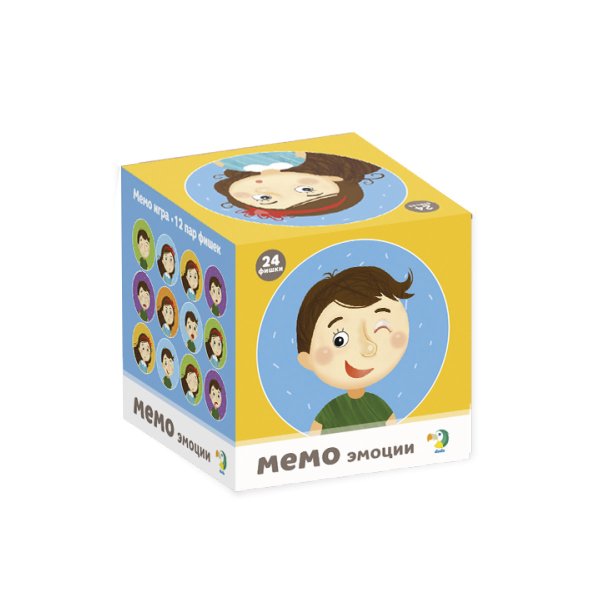 Мемо-игры Настольная игра "Мемо. Эмоции"