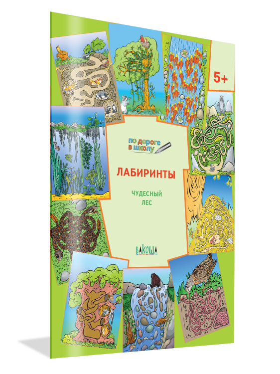 Лабиринты. Чудесный лес. 5+