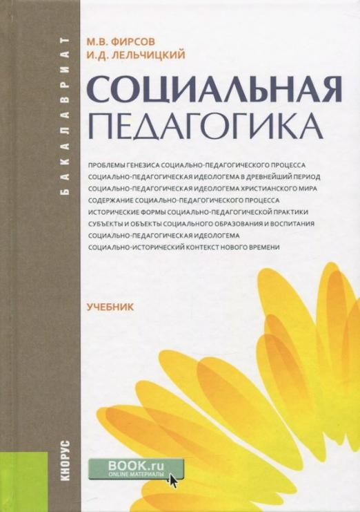 Социальная педагогика (для бакалавров). Учебник