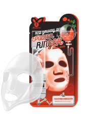 Омолаживающая маска на основе красного женьшеня Elizavecca "Red Ginseng Deep Power Ringer Mask Pack", 23 мл