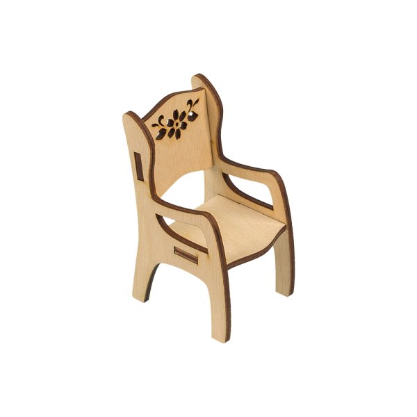 Обложка книги «Заготовка для декорирования Mr.Carving "Стульчик", арт. ВД-518»