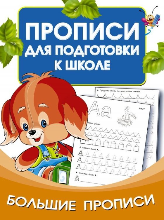 Большие прописи для подготовки к школе