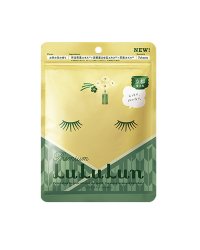Маска для лица увлажняющая и успокаивающая LuLuLun "Premium Face Mask Tea Flower. Цветы чая из Киото", 7 штук, 130 г