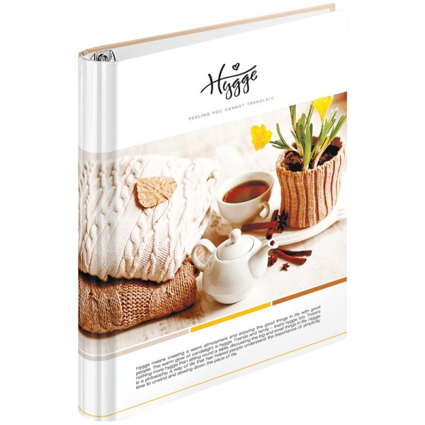 Тетрадь на кольцах "Стиль. Hygge things", А5, 120 листов