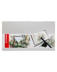 Набор цветных карандашей "Stabilo Schwan Art", 72 цвета