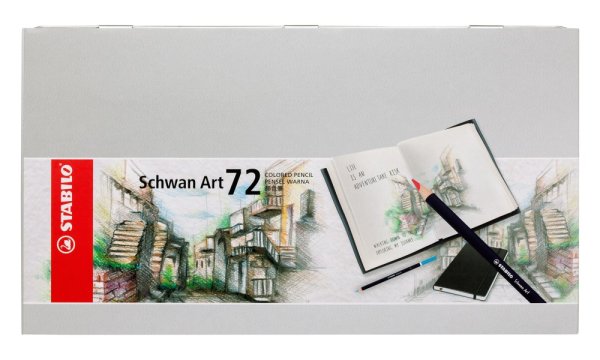 Набор цветных карандашей "Stabilo Schwan Art", 72 цвета