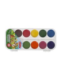 Акварель медовая "Creativiki", 12 цветов, без кисти