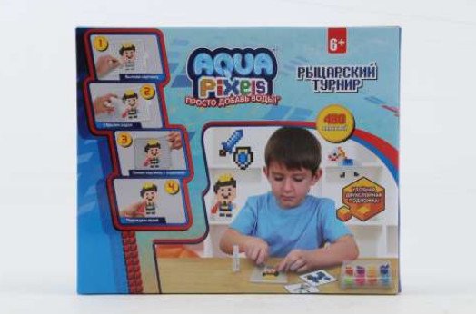 Набор Aqua pixels. Рыцарский турнир, 480 деталей