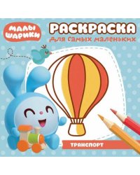 Малышарики. РСМ № 1820. Раскраска для самых маленьких