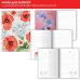 Книга для записей "Aquarelle. Маки", А6+, 80 листов