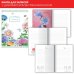 Книга для записей "Aquarelle. Цветы", А6+, 80 листов