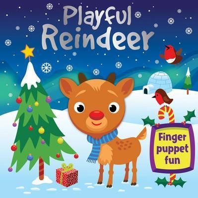 Обложка книги «Playful Reindeer (board book)», ISBN 9781784408534