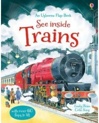 See Inside Trains (board book)