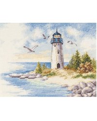 Набор для вышивания крестом Алиса "Маяк", 23x17 см, арт. 3-26