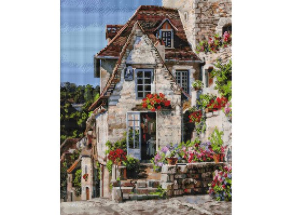 Мозаичная картина "Франция. Ракамадур", 40x50 см