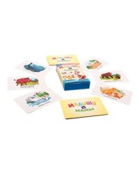 Карточная обучающая игра "Малыши и мамы"