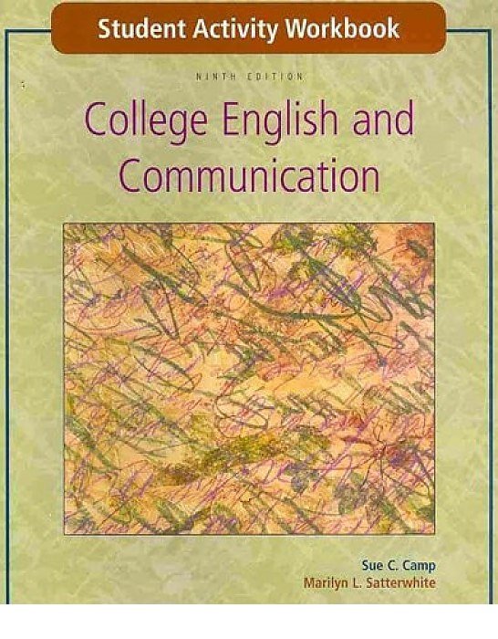 College English and communication. Student Activity Workbook