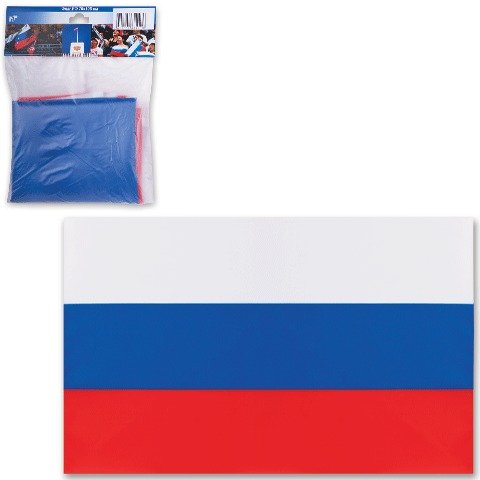Обложка книги «Флаг РФ, 70x105 см, карман под древко»