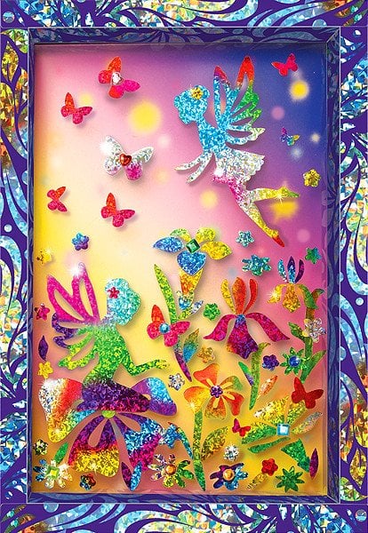 Набор для творчества. Антистресс-декорирование стикерами и стразами. Феи в волшебном лесу Набор для творчества. Антистресс-декорирование стикерами и стразами. Феи в волшебном лесу