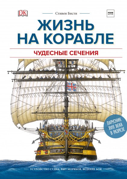 Жизнь на корабле. Чудесные сечения. Устройства судна. Быт моряков. Ведение боя