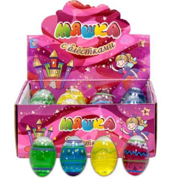 Мяшка "Мелкие пакости", с блестками, 50 г