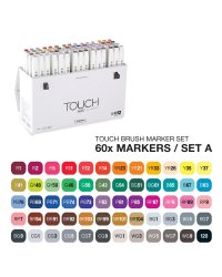 Набор маркеров Touch Brush, 60 цветов, A