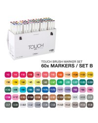 Набор маркеров Touch Brush, 60 цветов, В