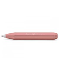 Ручка шариковая Kaweco "AL Sport", корпус: розовое золото, синие чернила, 1,0 мм
