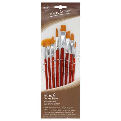 Кисти для рисования "3AS-076", 8 штук