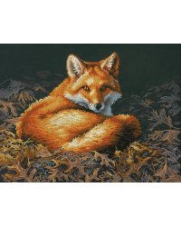Набор для вышивания крестом Dimensions "Лиса в лучах солнца", 35,5x27,9 см, арт. 70-35318