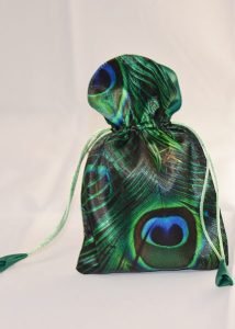 Мешочек для карт Таро "Павлин"