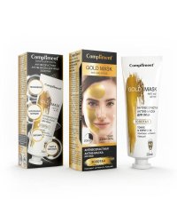 Антивозрастная актив-маска для лица Compliment "Gold Mask", 80 мл