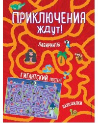 Приключения ждут! Лабиринты и находилки (+ гигантский постер-лабиринт)