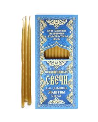 Свечи освященные, конучные, парафин, 12 штук