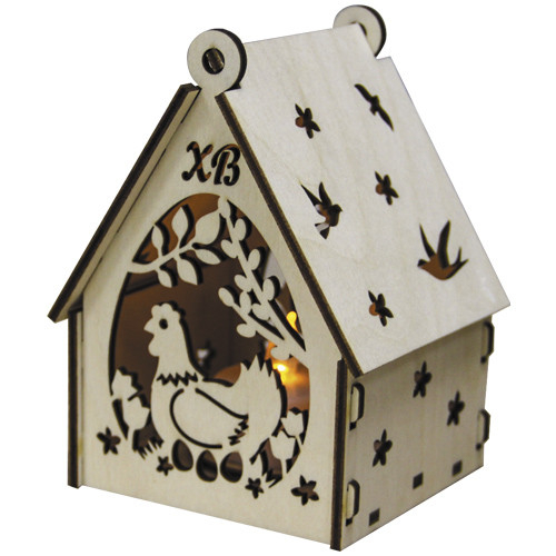 Фонарик пасхальный "Домик", 8 деталей