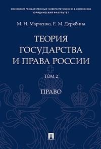 Теория государства и права России. Учебное пособие. В 2-х томах. Том 2