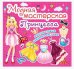 Обложка книги «Модная мастерская. Принцесса. Многоразовые наклейки-костюмы», ISBN 9789669361783
