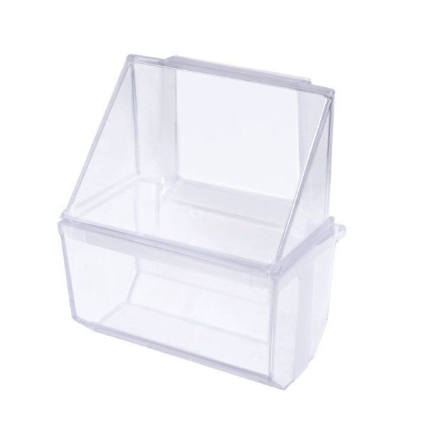 Обложка книги «Кормушка для птиц Imac "Simply", белая, 6,7x6,7x7,7 см»
