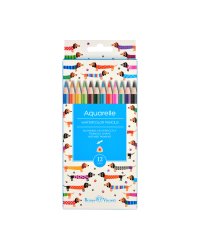 Карандаши акварельные "HappyColor", 12 цветов