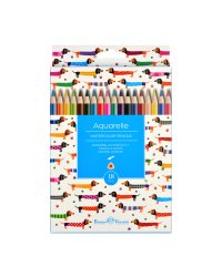 Карандаши акварельные "HappyColor", 18 цветов