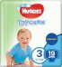 Обложка книги «Подгузники-трусики для мальчиков Huggies Little Walkers (3), 7-11 кг, 19 штук»