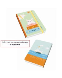 Блокнот для записей. Travel Time. Кролик, А6, 96 листов, линия
