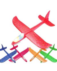 Глайдер из пенопласта, сборный, без механизмов, со светом