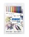 Набор брашпенов Tombow "ABT Manga-set Shonen", 10 штук