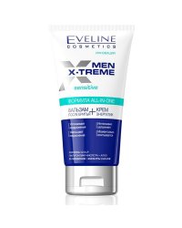 Бальзам после бритья + крем энергетик "Eveline", серия "MEN X-TREME", 150 мл