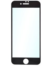 Защитное стекло для телефона "skinBOX. 1 side full screen", для Apple Iphone 7/8, цвет черный