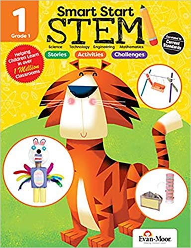 Evan-Moor Smart Start STEM Grade 1. Activity Book Hands-on STEM Activities and Critical Thinking Skills
