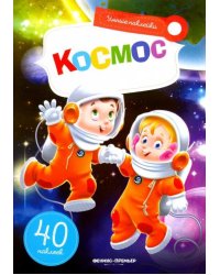 Космос. Книжка с наклейками