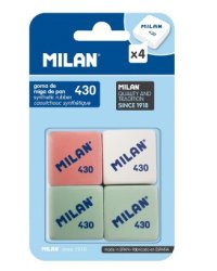 Ластики "Milan 430", 4 штуки