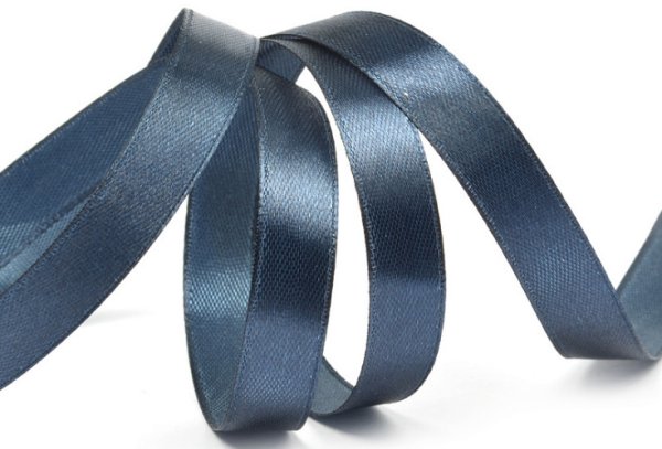 Лента атласная "IDEAL", 1/2", 12 мм (цвет: 3168, синий), 27,4 м